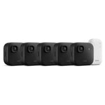 5 Blink Outdoor 2K+ Wireless Security Cameras with Sync Module Core (Newest Model)