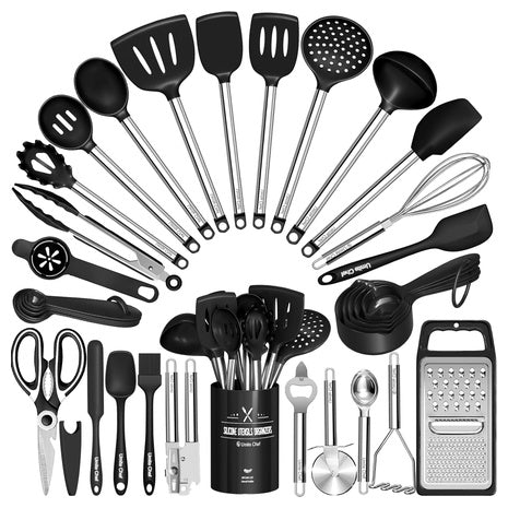 34 Piece Kitchen Utensils Set