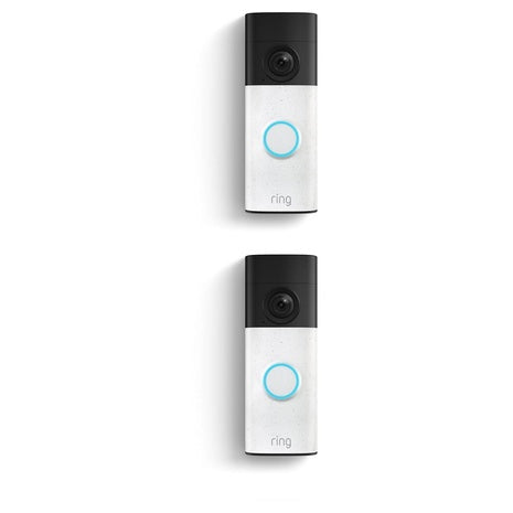 2 Ring Battery Doorbells 2K (3 Colors)