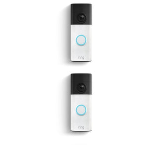 2 Ring Battery Doorbells 2K (3 Colors)