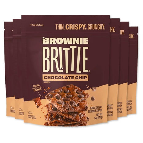 6 Brownie Brittle Original Chocolate Chip Bags (OU-D)
