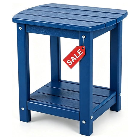Gardenstar Adirondack 2-Tier Storage Patio Side Table (Various)