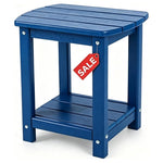 Gardenstar Adirondack 2-Tier Storage Patio Side Table (Various)