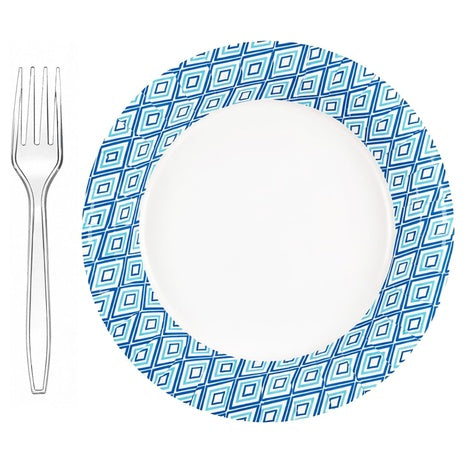 150 Paper Plates With Forks