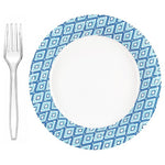 150 Paper Plates With Forks