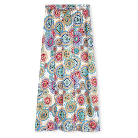 Colorful Print Maxi Skirts (2 Colors)