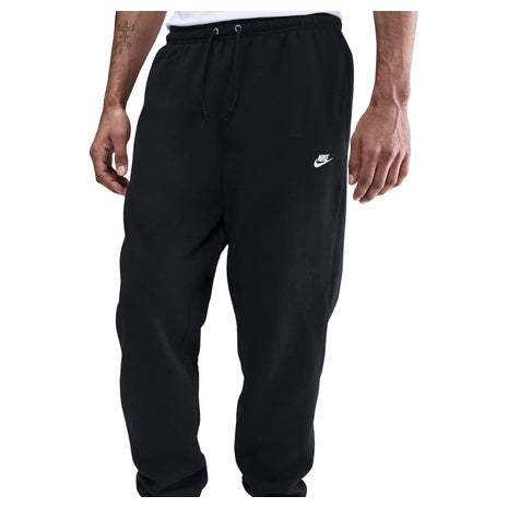 Nike Men's Cuffed Brushed Fleece Logo Sweatpants