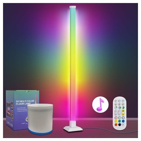16 Million Color Dimmable Floor Lamp