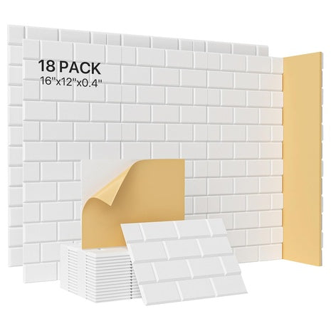 18 Soundproof Acoustic Foam Panels