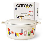 5QT Carote Cast Iron Dutch Oven Pot with Lid