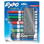 11-Count EXPO Dry Erase Markers with Eraser