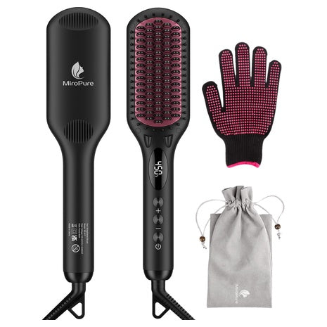 2-in-1 Ionic Straightening Brush
