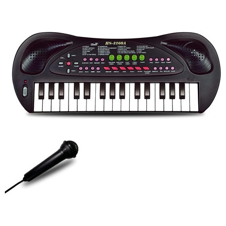 32-Keys Kids Piano Keyboard Toy with Microphone