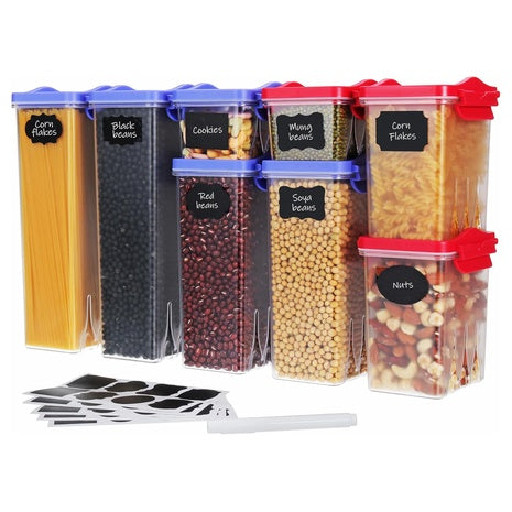 8-Pack Airtight Food Storage Containers