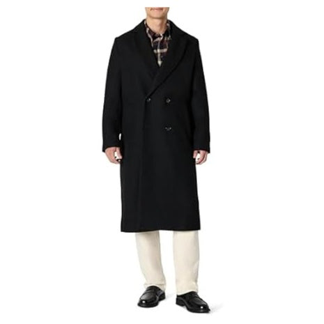 Amazon Essentials Men's Wool Blend Longline Topcoat (3 Colors)