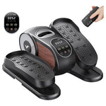 Under Desk Elliptical Leg Exercise Machine W/ 12-Speeds & Remote