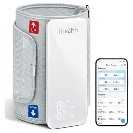 IHealth Neo Bluetooth Upper Arm Cuff Blood Pressure Monitor