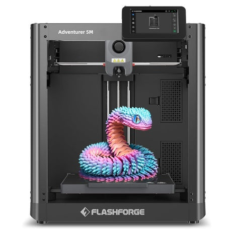 Flashforge Adventurer 5M 3D Printer With Fully Auto Leveling