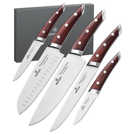 Brewin 5-Piece Japanese Chef Knife Set