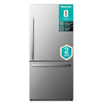 Hisense 17.2-cu Ft Counter-depth Bottom-Freezer Refrigerator