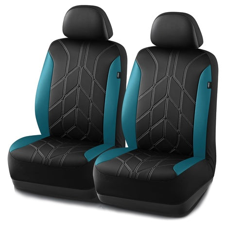 PIC AUTO Two-Tone Luxury Leather Car Seat Cover