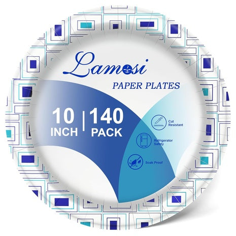 140 Disposable Paper Plates