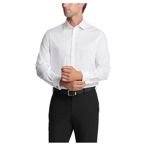 Michael Kors Men's Comfort Stretch French Cuff Dress Shirt