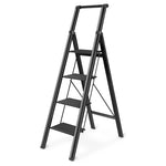 4-Step Folding Aluminum Ladder