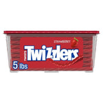 5 Pound Tub Of Twizzlers Licorice Candy