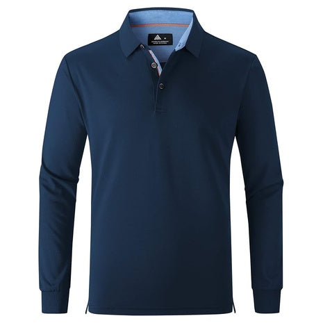 Men's Long Sleeve Moisture Wicking Golf Shirt (2 Colors)