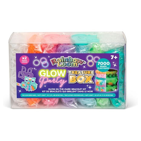 7,000-Piece Rainbow Loom Glow-in-the-Dark Bracelet Kit