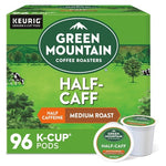 96 Green Mountain Half-Caff Medium Roast K-Cup Coffee Pods