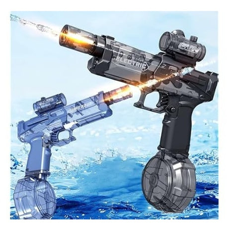 4-Pack Automatic Electric Squirt Water Gun With LED Lights