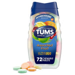 72 Tums Ultra Strength Antacid Chewable Tablets