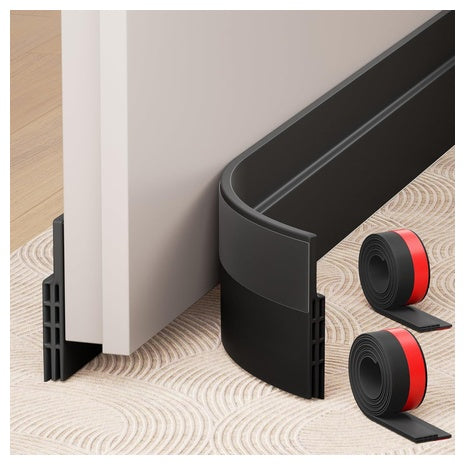 2-Pack Adjustable Under Door Draft Stoppers