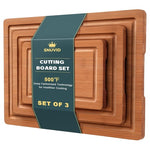 3 Bamboo Cutting Boards