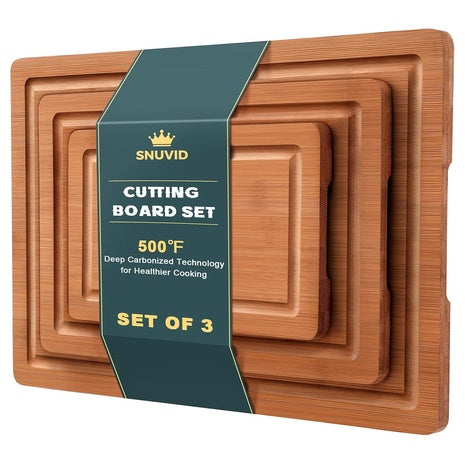 3 Bamboo Cutting Boards