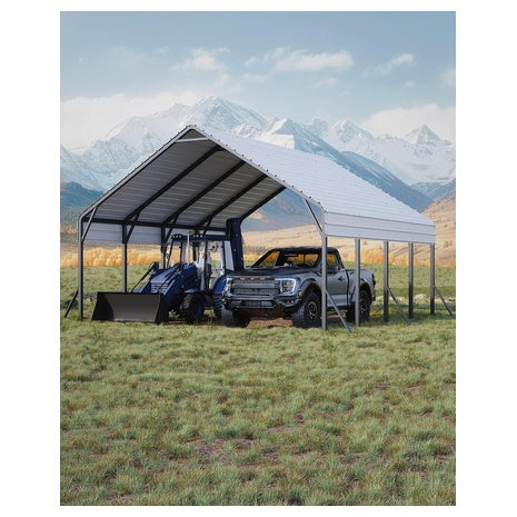 20ft X 20ft X13ft Garveelife Metal Carport