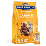 Ghirardelli Milk Chocolate Caramel Snowmen (Kof-K Dairy, 5.8oz)
