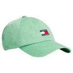 Tommy Jeans Cotton Logo Adjustable Baseball Men's Hats