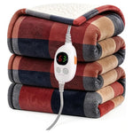 Large Heated Electric Throw Blanket