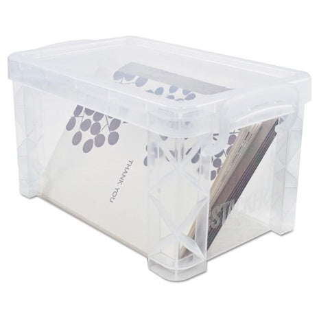 Advantus Super Stacker 3×5 Index Card Storage Box