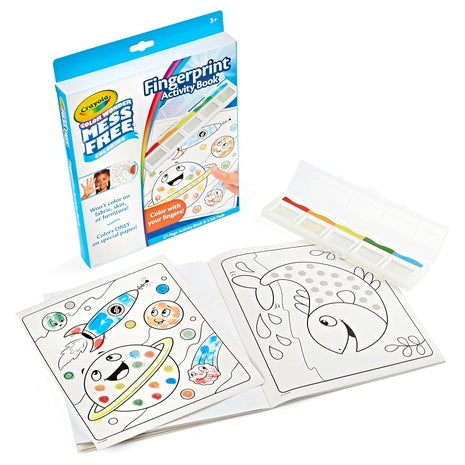 Crayola Color Wonder Mess-Free Fingerprint Activity Book