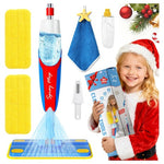 Kids Cleaning Set with Working Spray Mop