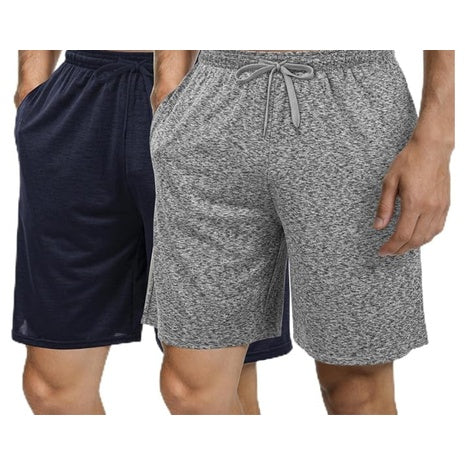2-Pack Men's Athletic Quick Dry Shorts