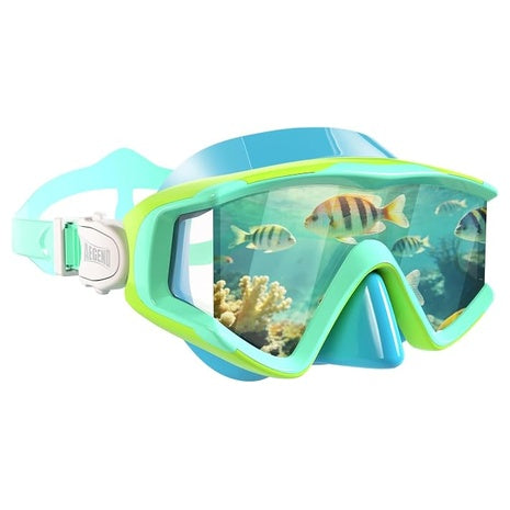 Aegend Wide View Anti-Fog Swim Goggles for Youth with Mesh Bag