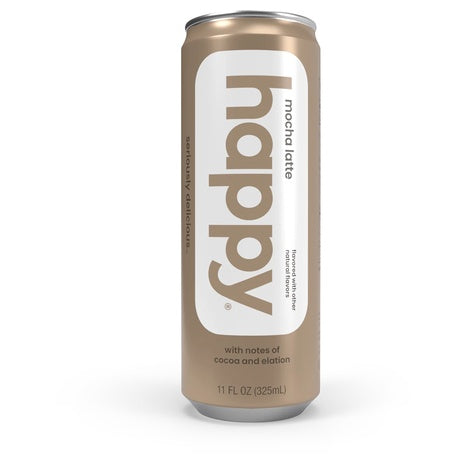 12 Cans Happy Mocha Latte Coffee (OU-D)