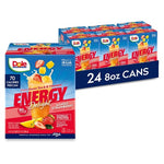 24 Cans of Dole Energy Delight Mango Strawberry Juice Drink