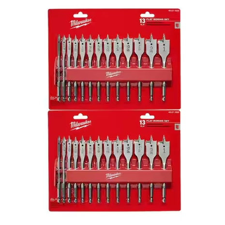 26-Piece Milwaukee High Speed Wood Spade Bit Set