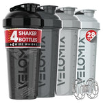 4-Pack 28-Oz Velomix Protein Mixing Shaker Bottles